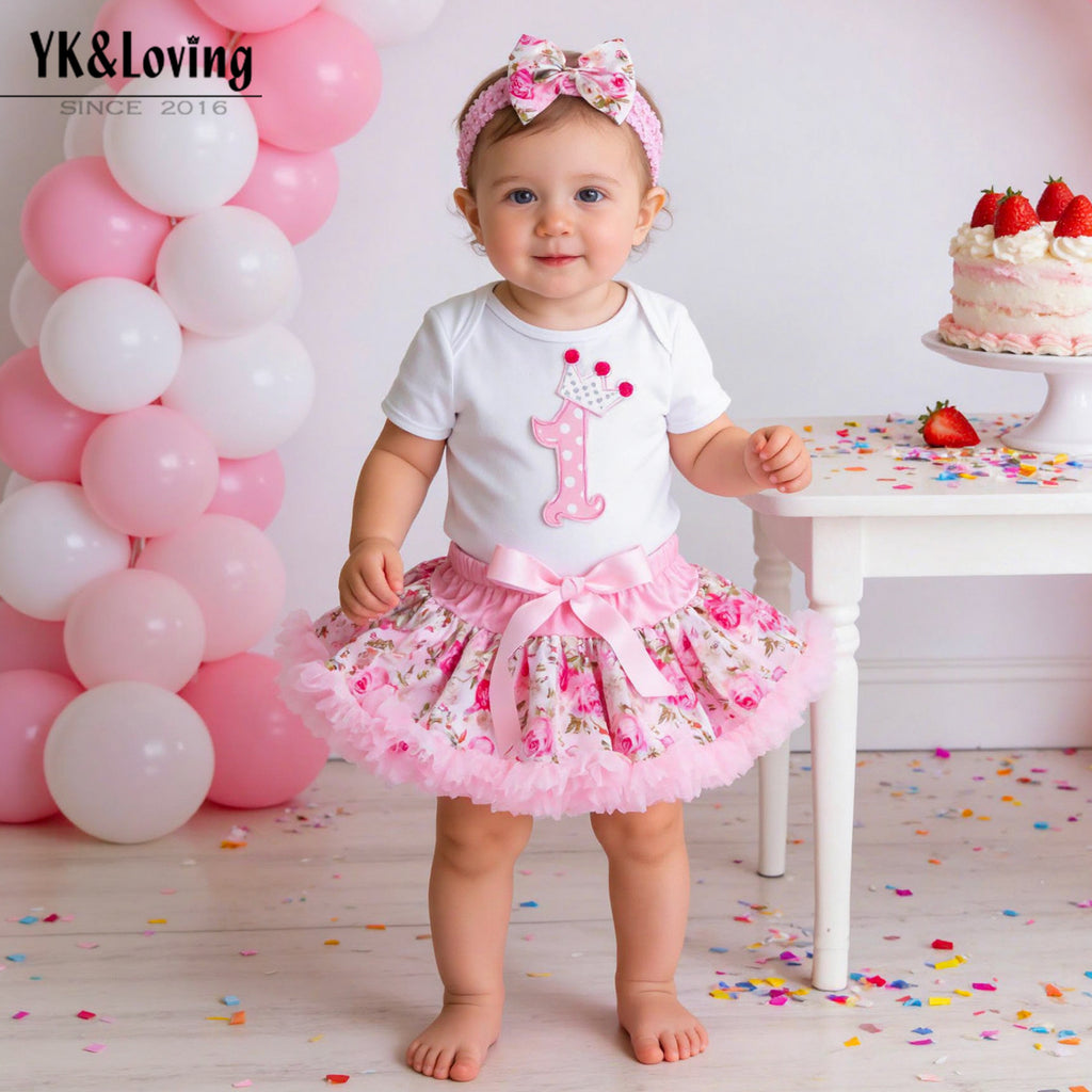 Bébé Outfit d'été blanc à manches courtes