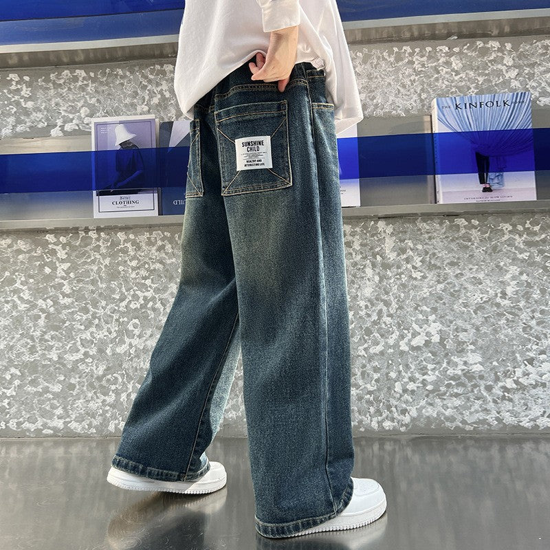 Style coréen Gros enfants pantalons chauds épais