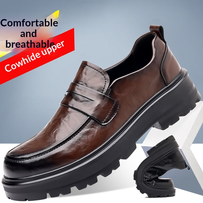 Chaussures en cuir de printemps pour hommes