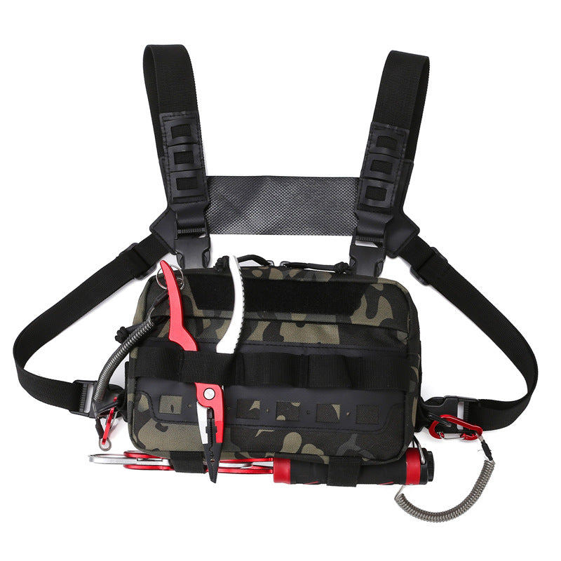 Sac de poitrine tactique Lure Vest Kit multifonction