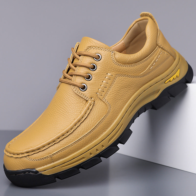 Hommes fabriqués à la main Chaussures en cuir véritable