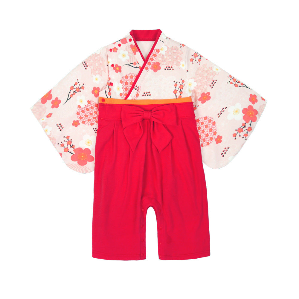 Impression créative Bébé manches longues Onesie Romper