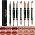 2-en-1 Stylo rouge à lèvres imperméable à l'eau