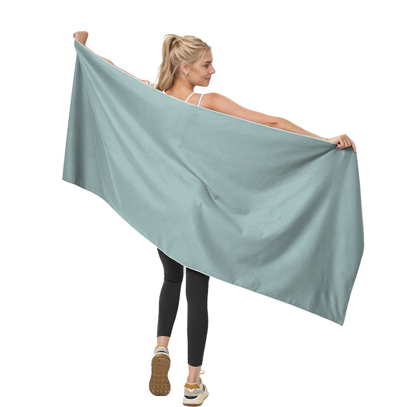 Serviette en microfibre à séchage rapide Serviette de bain polyvalente extérieure