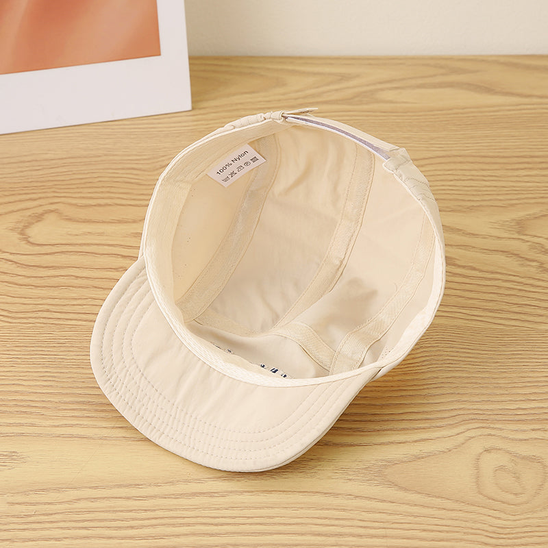 Broderie à lettre en couleur unie pour enfants Séchage rapide Légèreté réglable Simple Casual