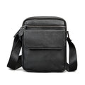 Sac en cuir véritable de première couche de vache pour hommes