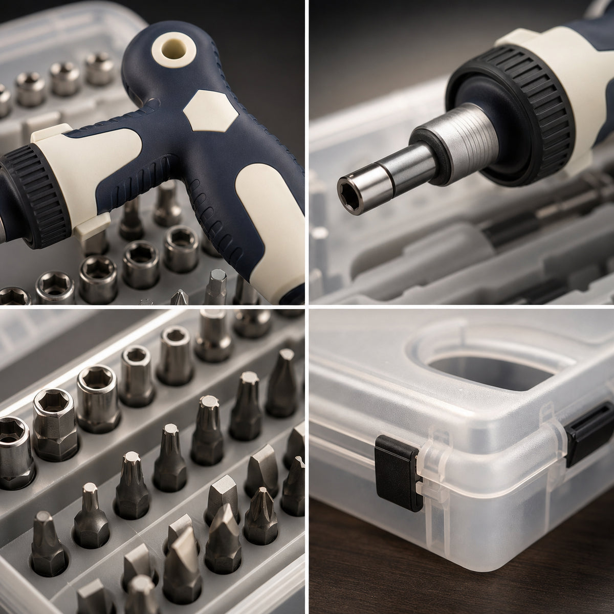 Combinaison de socket à visseuse multifonctionnelle pour outils de réparation à domicile