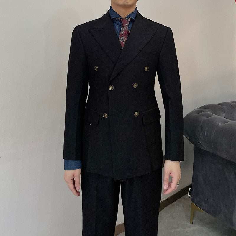 Ensemble à deux pièces pour hommes Slim-Fit à deux brasses