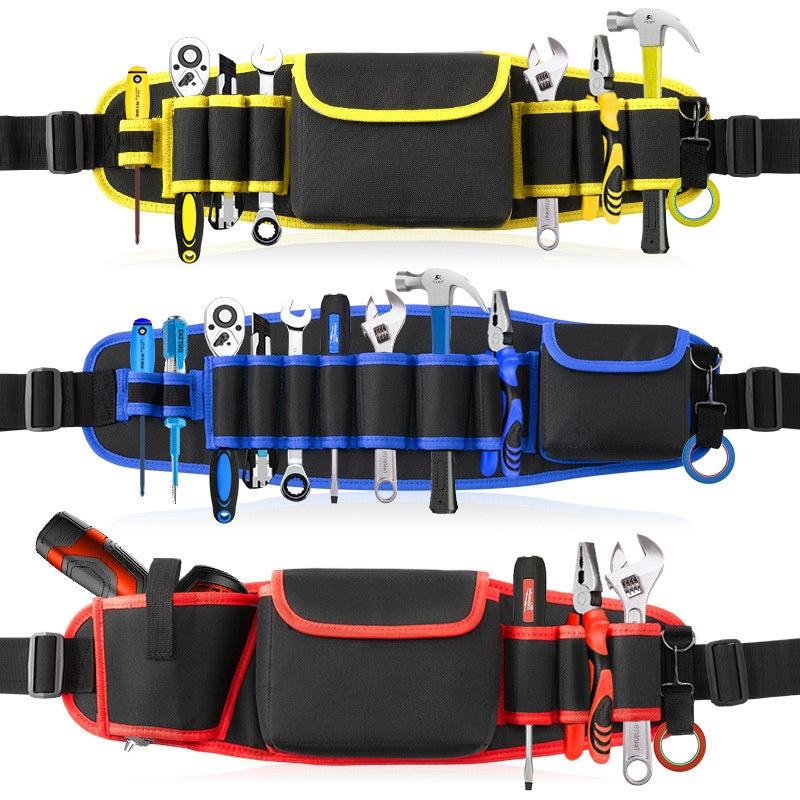 Multifonctionnel Oxford Cloth Large Belt Repair High-altitude Work Long Waist Bag