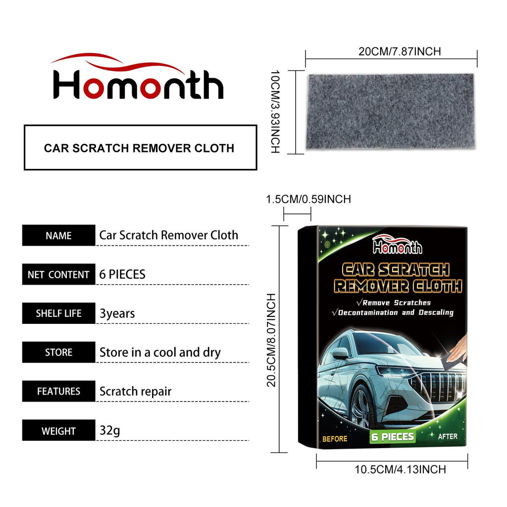 HOMONTH Automotive Gloss Care Cloths