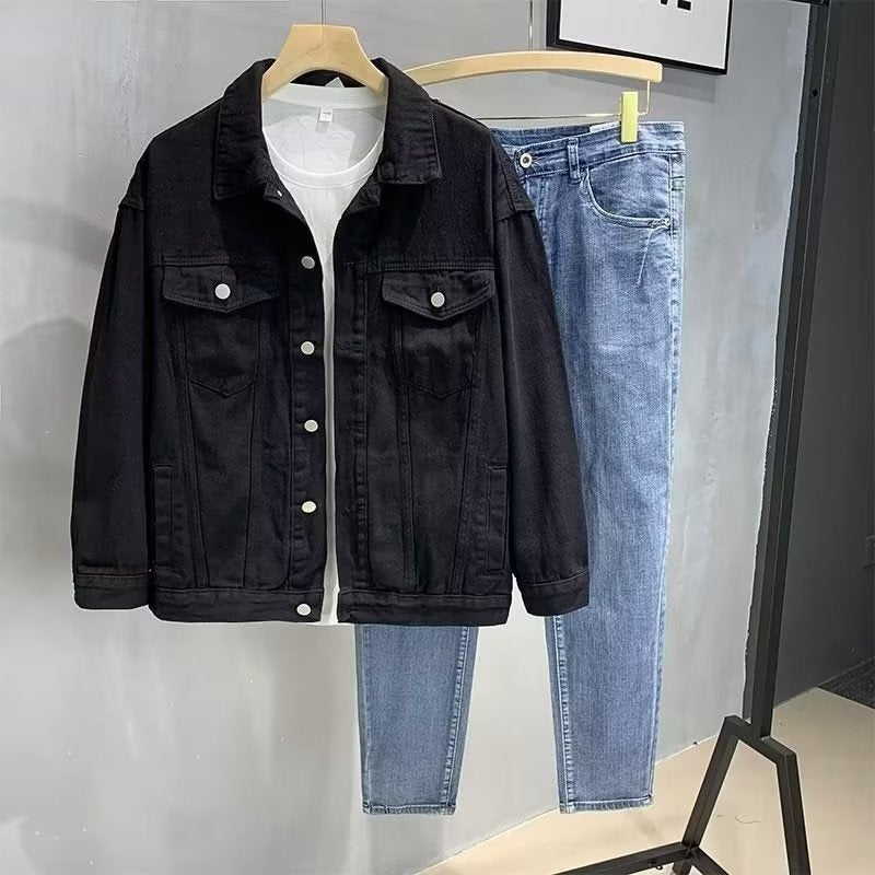 Beau Edgy Relaxed-fit Versatile veste de travail