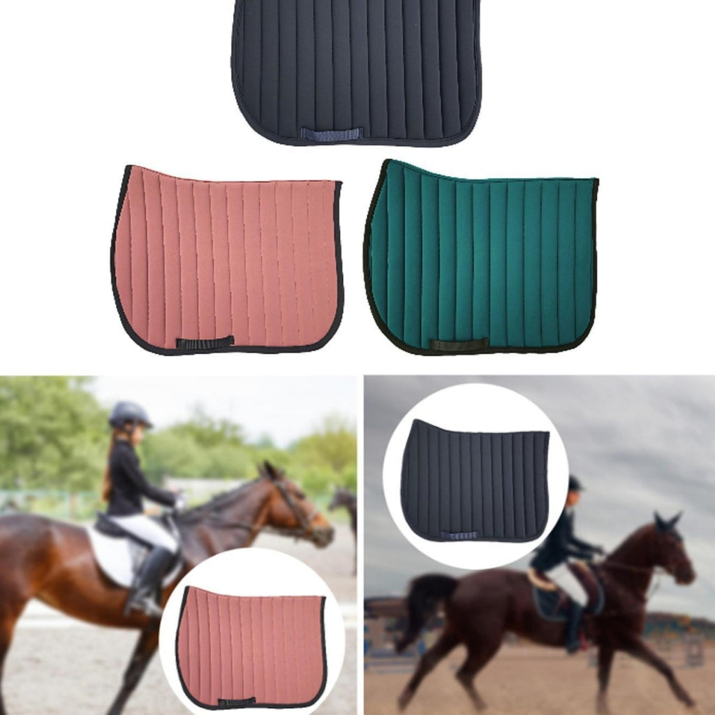 Saddle Mat Sweat Pad Sweat Horse Equipment d'équitation Shock Absorption Sweat Pad