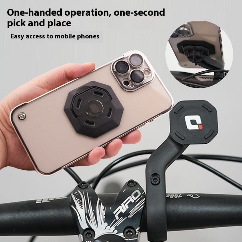 ODI Riding Mobile Phone Bracket Magnetic Suction Shockproof Quick Release Navigation