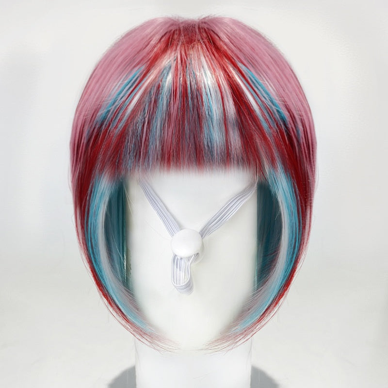 Vibrant multicolore Costume de fête à longs cheveux Dreamy Styling