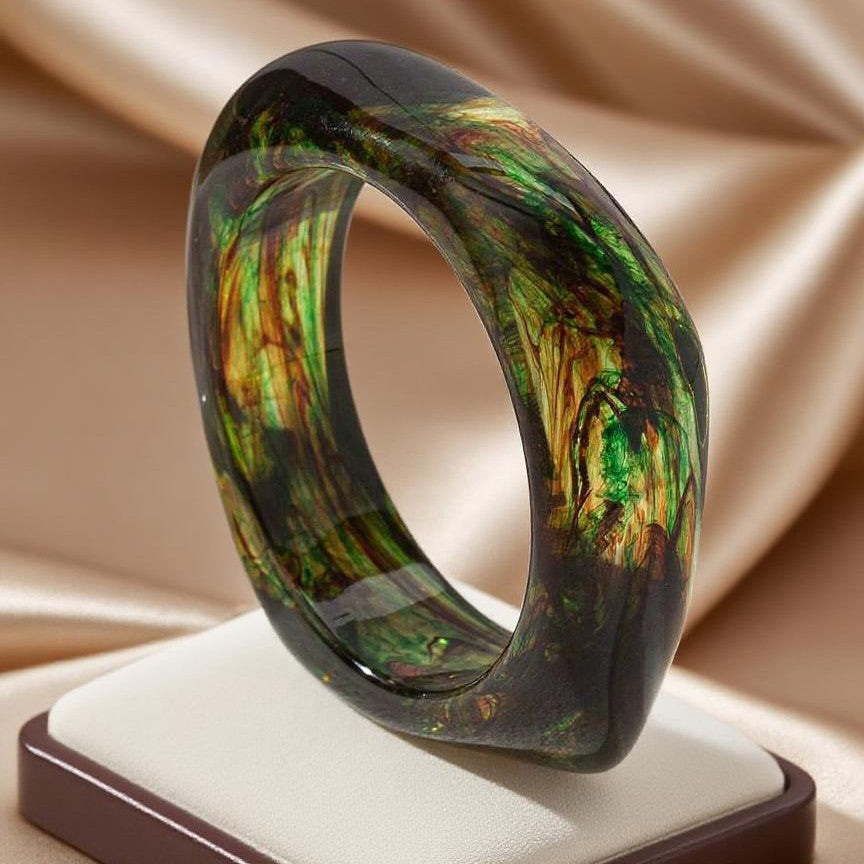 Macaron Ombre Acrylique Ocean-Thème Bracelet