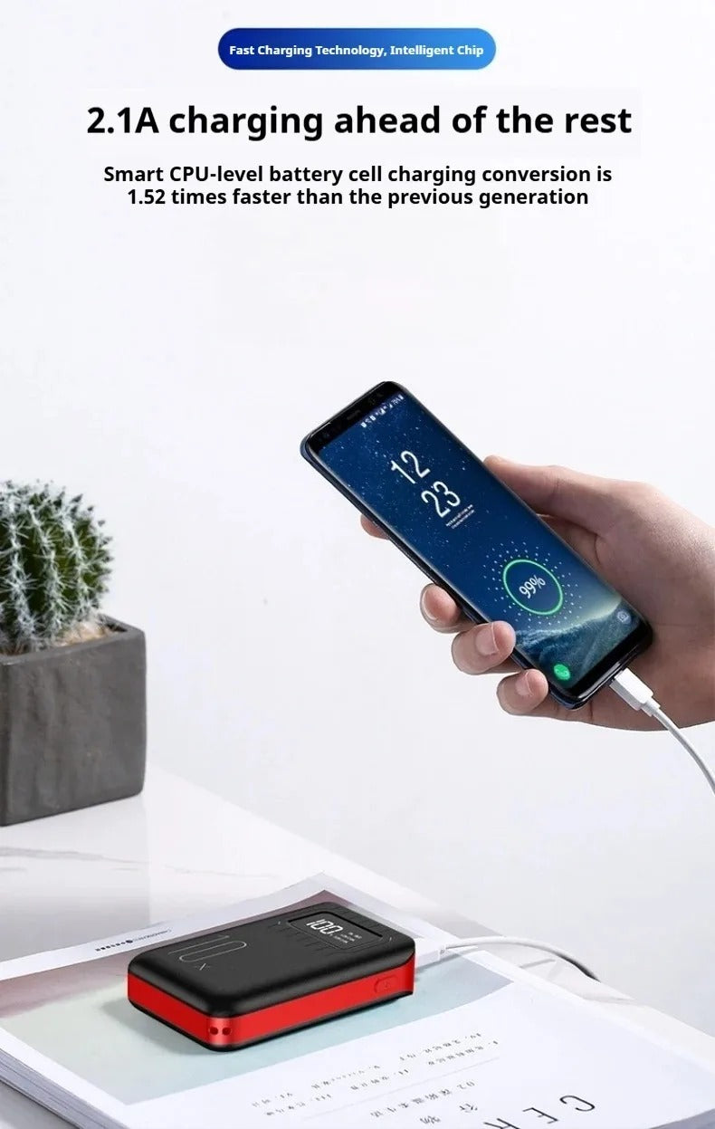 Banque d'énergie portable avec haute capacité 10000 MAhEt fonction de charge rapide