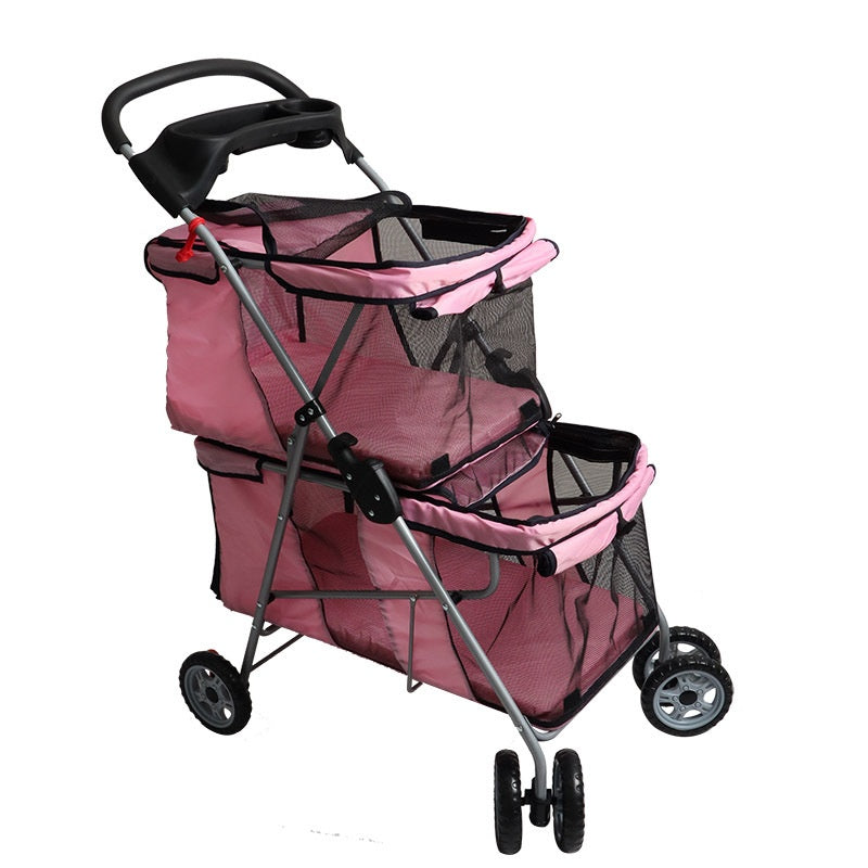Petit poussette pliante légère