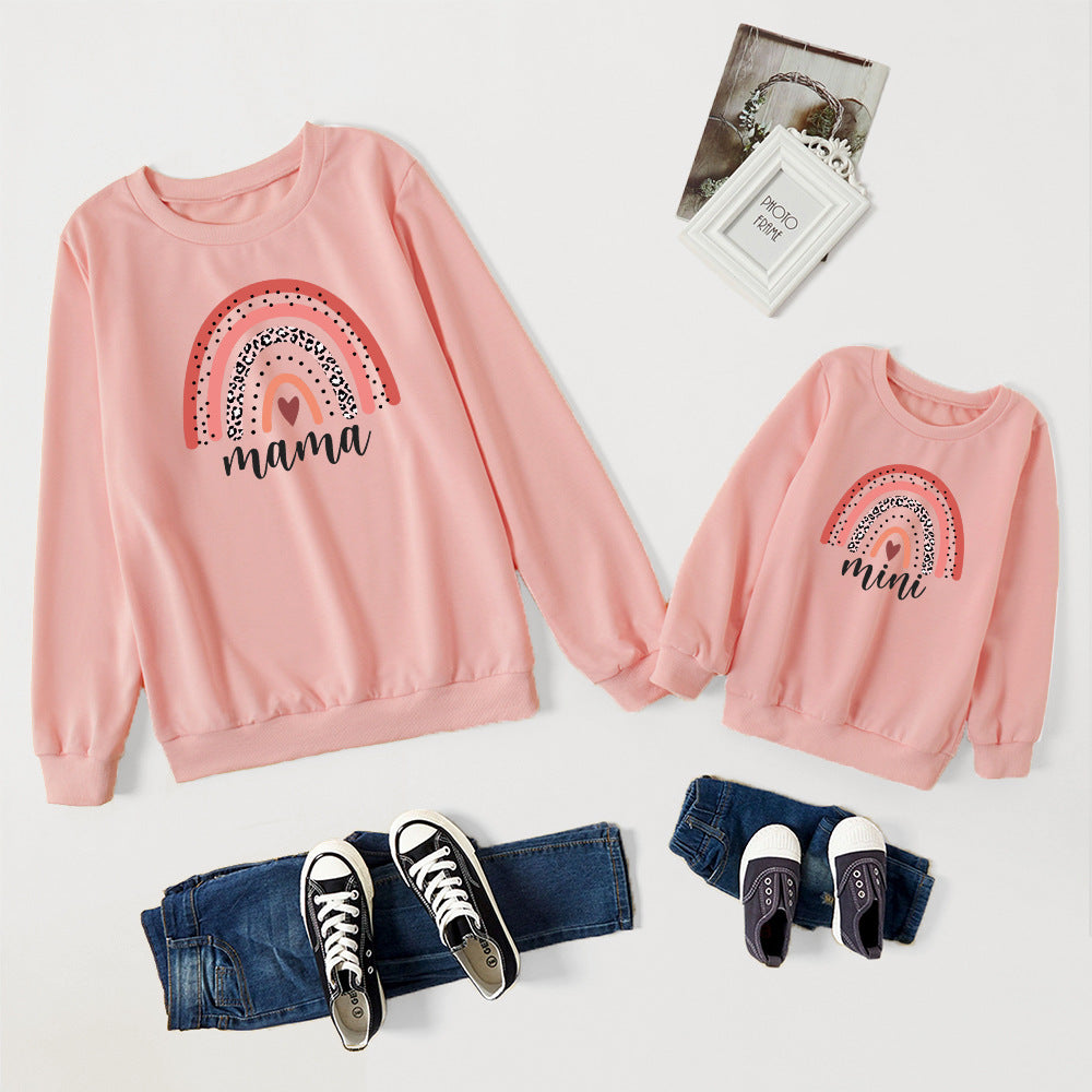 Ebay Automne et hiver Mère-fille Parent-enfant Chandail