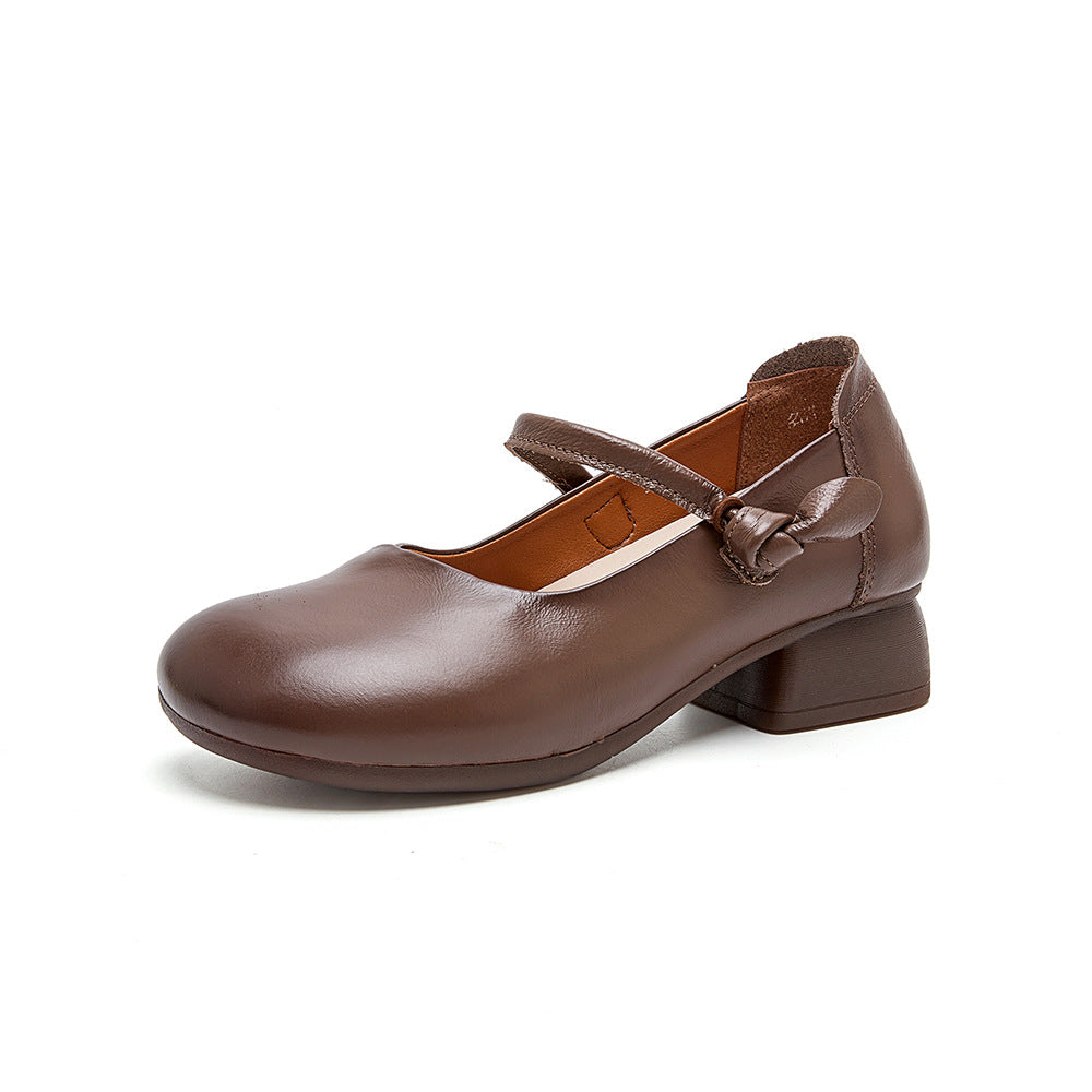 Femmes Non-dérapant Flat Mary Jane Chaussures Casual