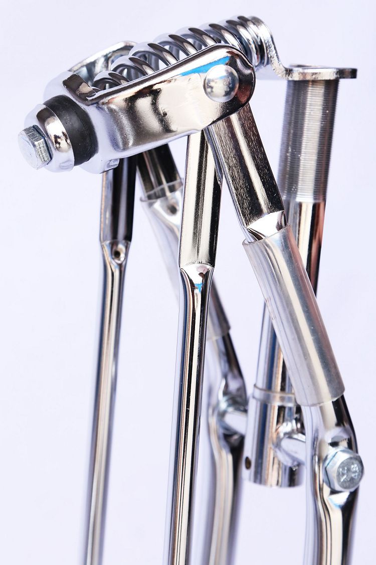 Tête de ressort de fourche avant coupant le VTT