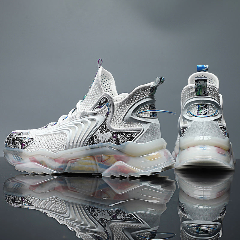 Respirant mince Mesh Sports et loisirs Running Basketball Chaussures