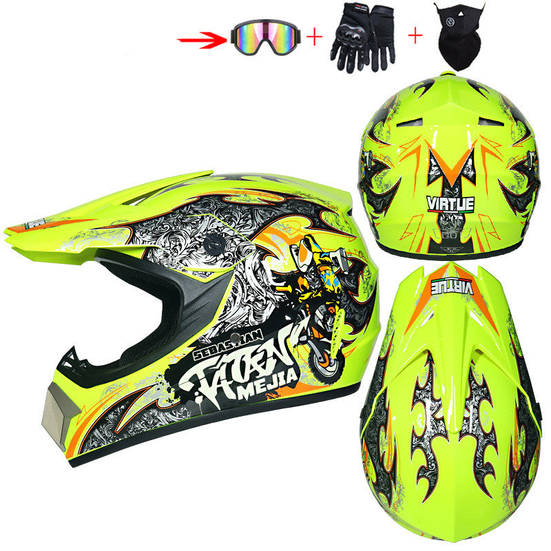 Casque hors route Moto Petit casque hors route
