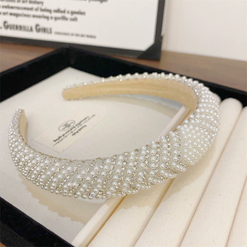 Lourd Industrie Léger Luxury High-grade Perle Headband haute définition