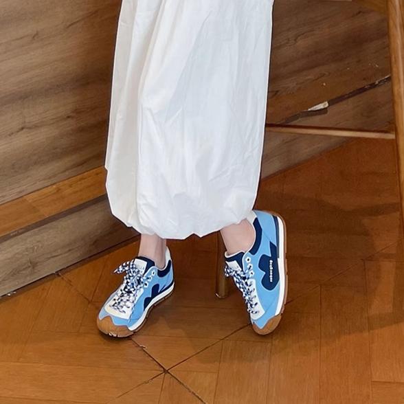 Femmes mignon rétro couleur bloc sneakers Casual Daily