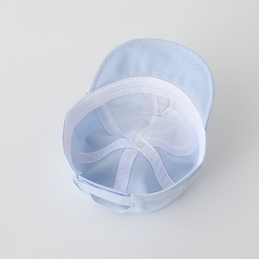 Base de caricature polaire brodée pour enfant Cute Casual Brimmed