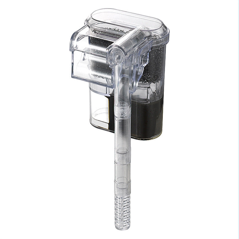 Mini Wall-mounted Filter, Fish Tank Waterfall Filter, Small Fish Tank USB Filter Device, Cleaning Circulation Water Pump