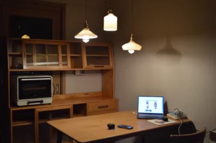 Salle à manger Chandelier Complet Copper Bedside Bar Bay Fenêtre Salon Canapé
