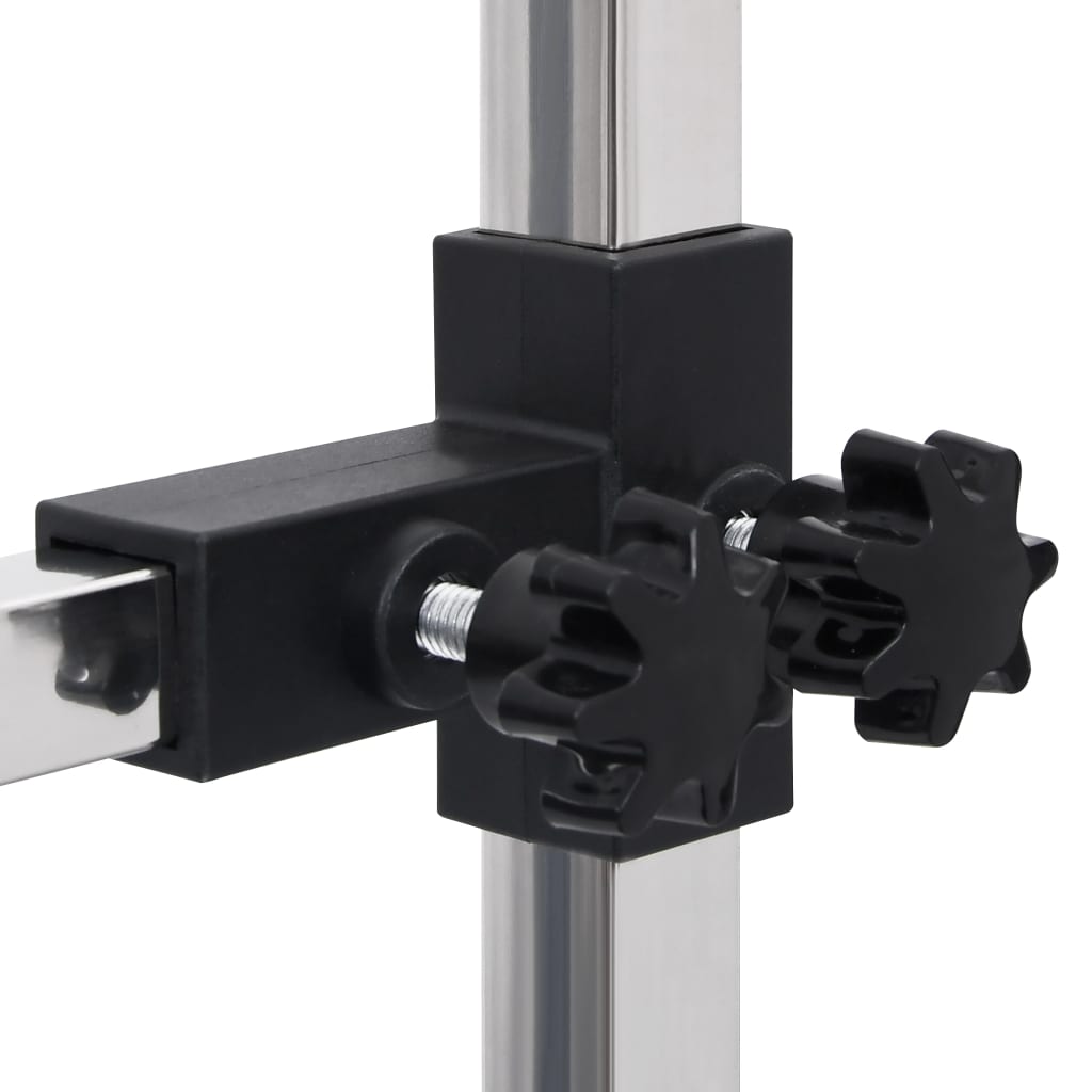 Table réglable pour chiens avec 2 boucles