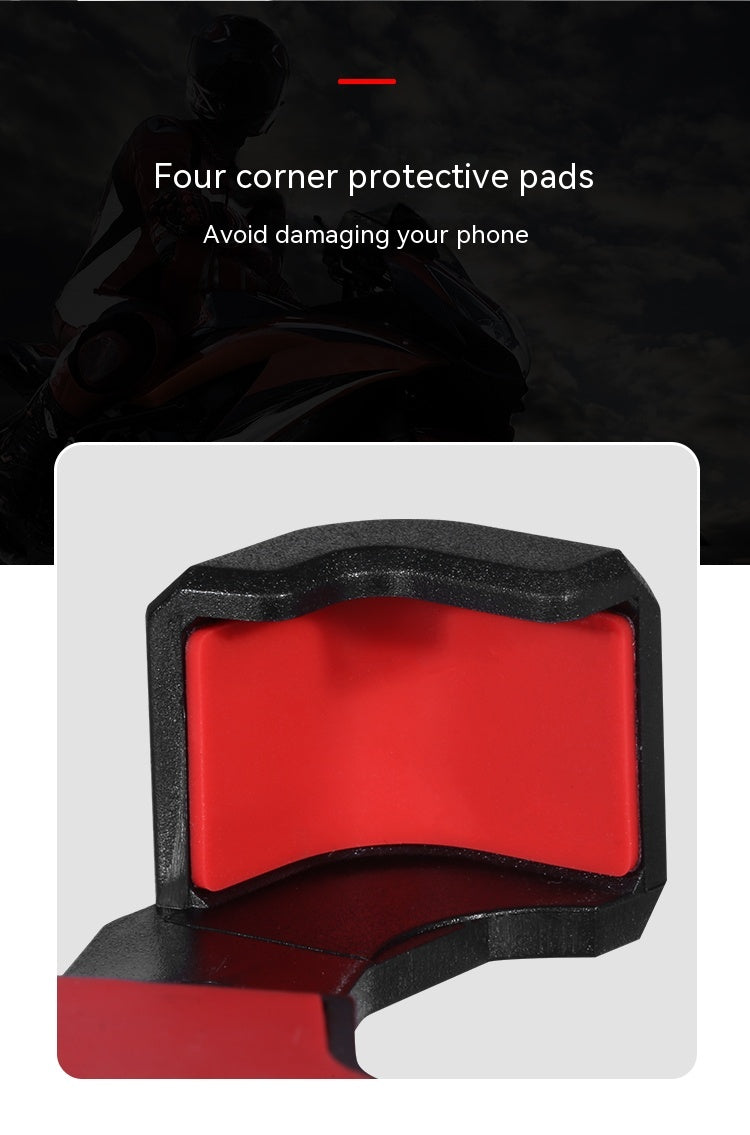 Support de téléphone mobile moto Shockproof Car Holder