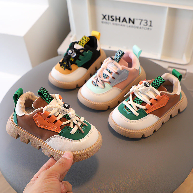 Chaussures pour bébés casuales à semelle molle