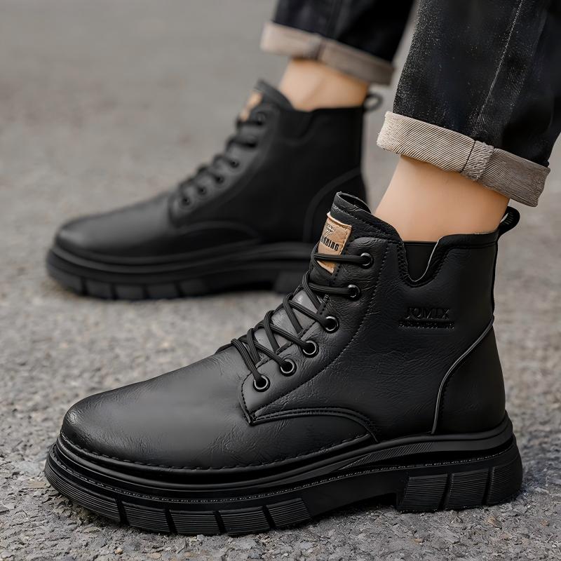 Bottes Martin haut de gamme pour hommes d'automne