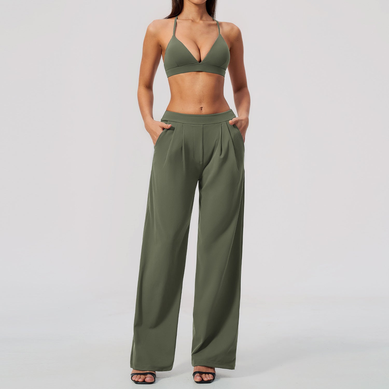 Fitness Activewear Kit deux pièces à sec rapide pour le yoga