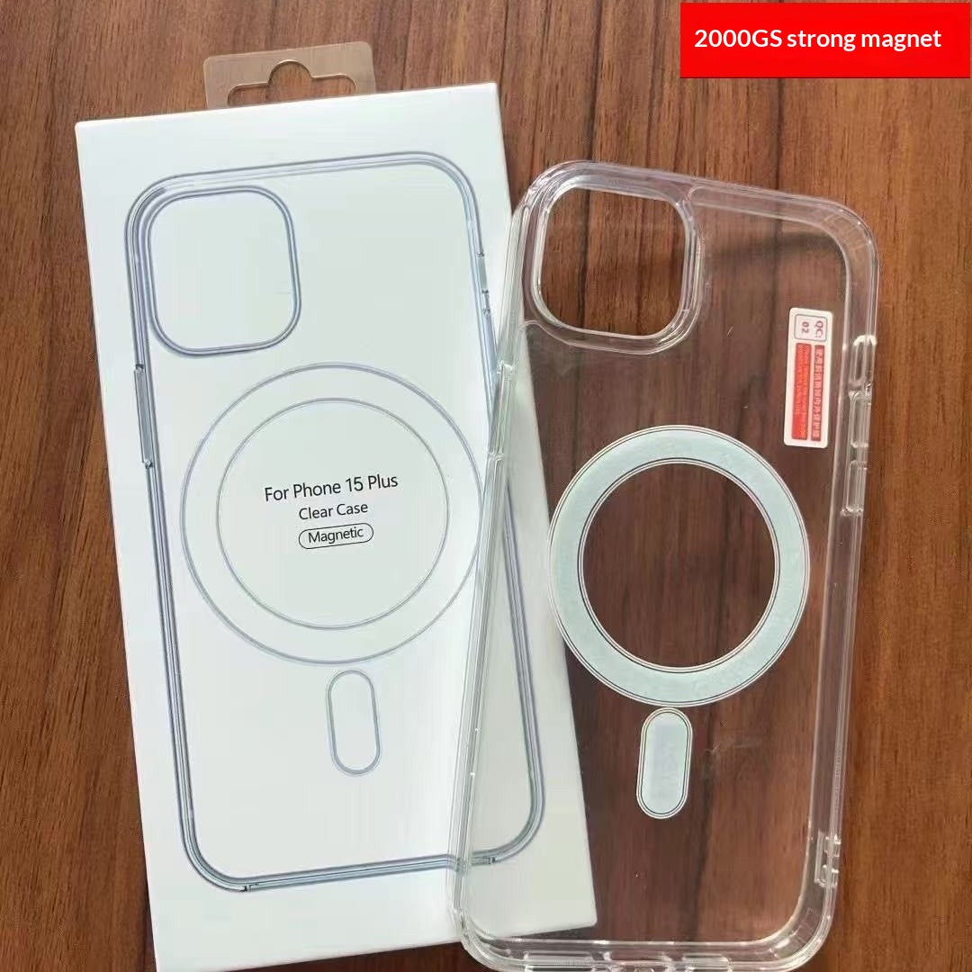 Étui de protection transparent pour téléphone acrylique