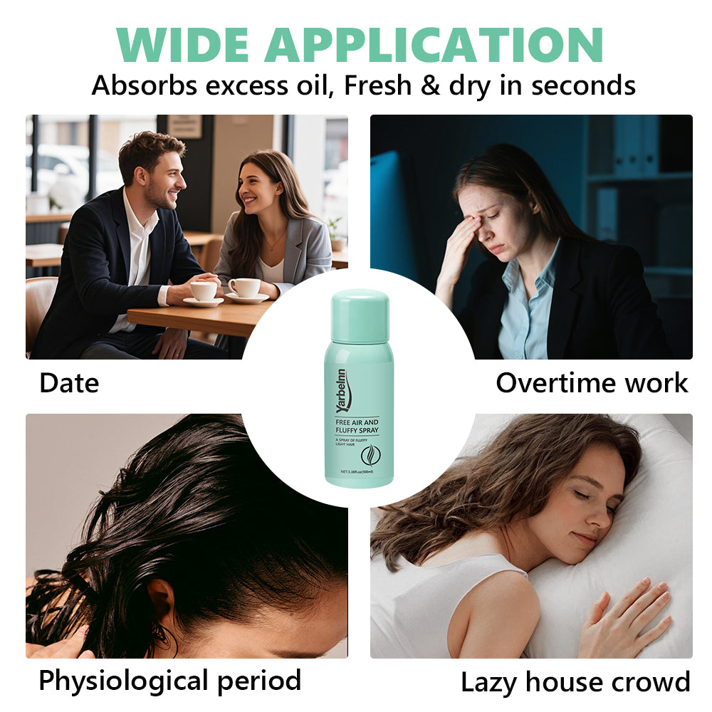 Vaporisateur de shampooing sec