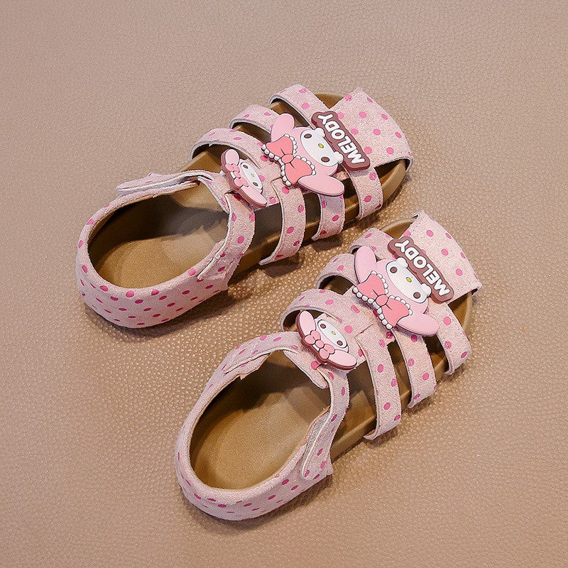 Summer Baby Girls Sandales romaines aux pieds fermés