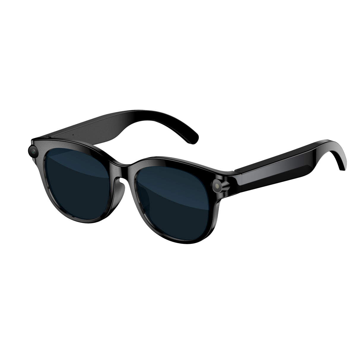 Lunettes intelligentes 2MP AI avec caméra Lunettes de soleil Bluetooth pour la traduction d'appel de musique M89