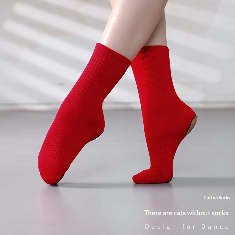 Chaussettes de ballet antidérapantes