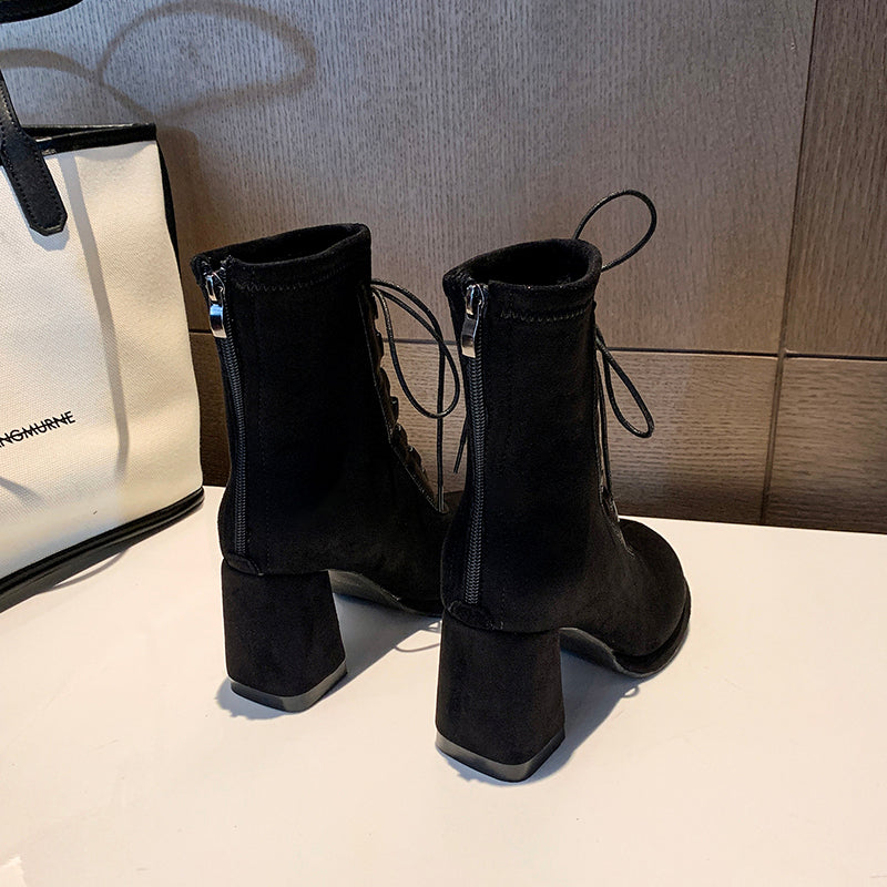 Women's High Heel Ankle Boots