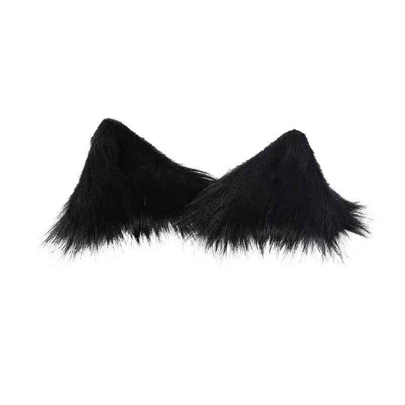 Bandeau en peluche de style japonais pour femmes