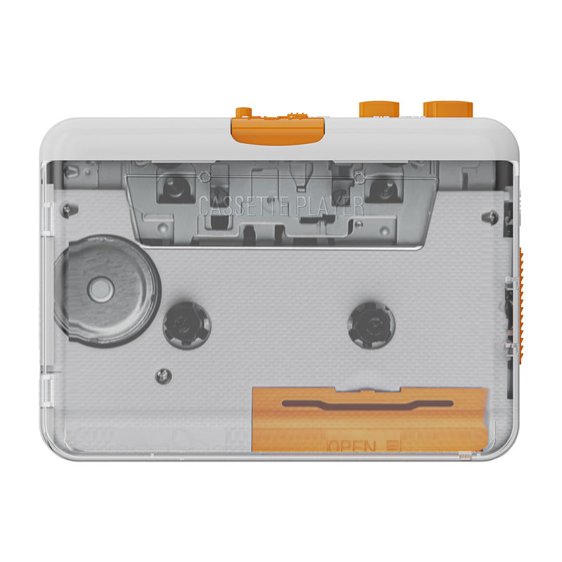Machine automatique de cassette USB Walkman transparente