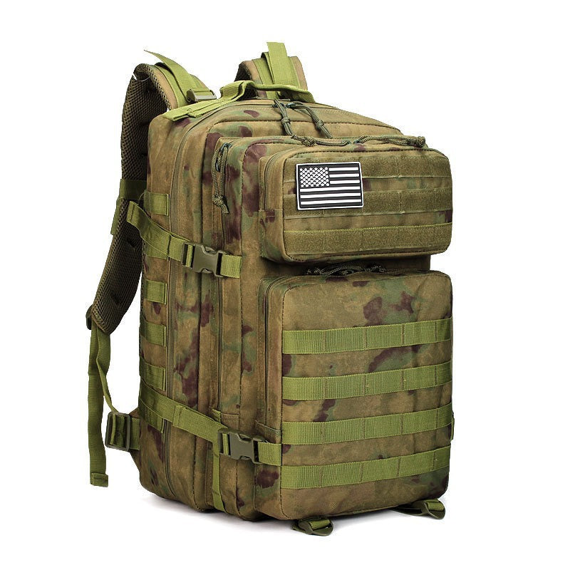Outdoor 45L Sac à dos tactique Randonnée Hommes et femmes Sac à épaule