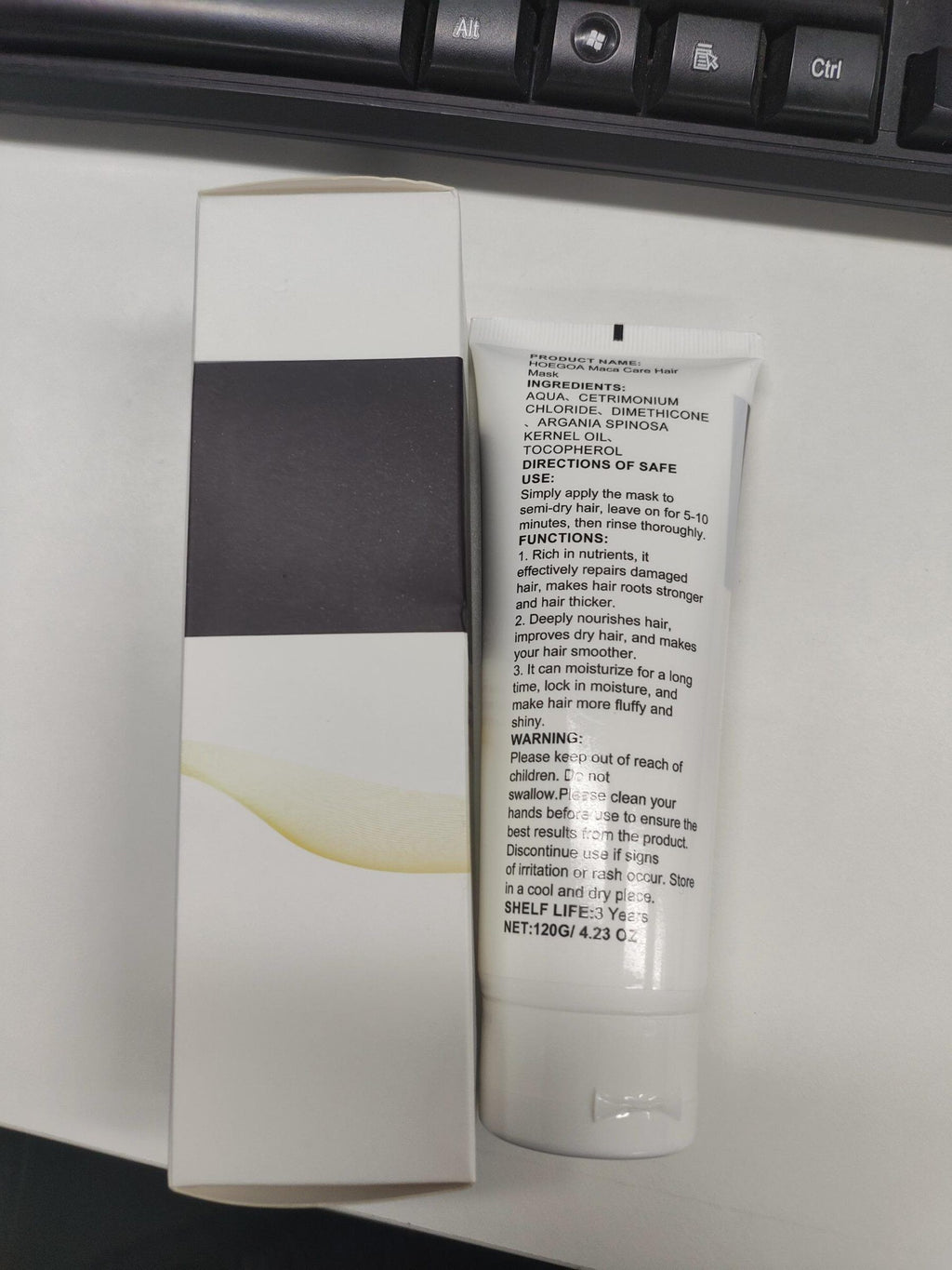 Masque capillaire hydratant HOEGOA