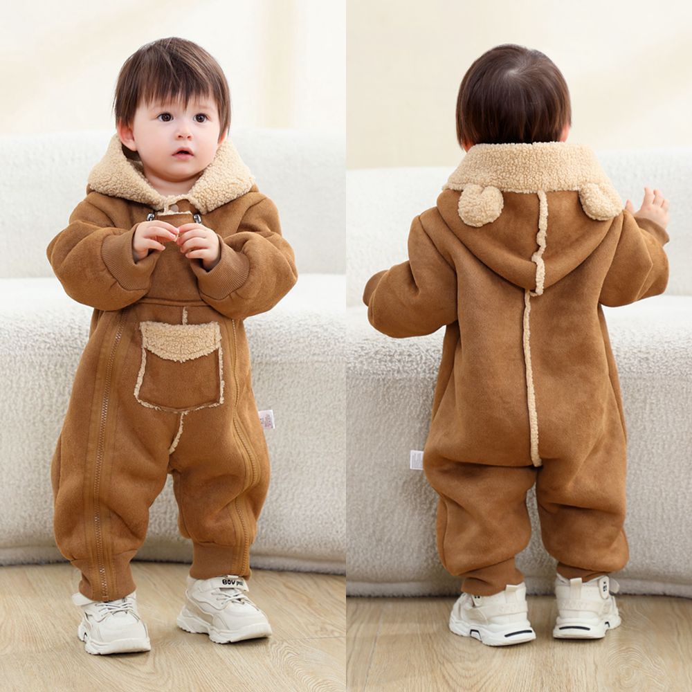 Autumn Thermal Romper for Babies