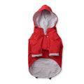 Imperméable au vent British Retro Padded Dog Raincoat