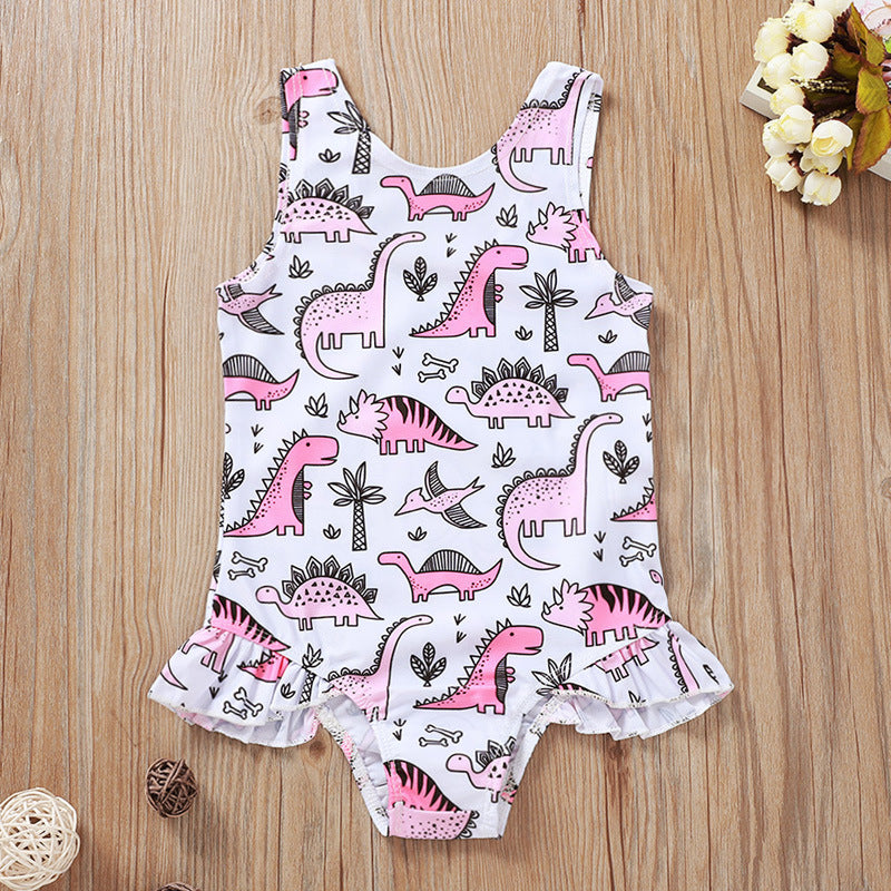 Maillot de bain imprimé léopard pour enfants