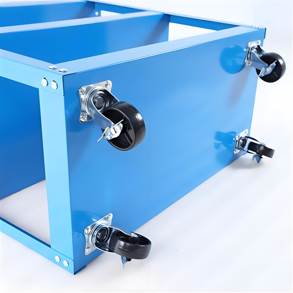 Mettre à jour le chariot à outils à rouleaux de 3 étages avec verrouillable Roues
